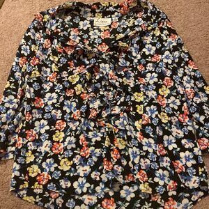 Linea by Louis dell’olio floral blouse M